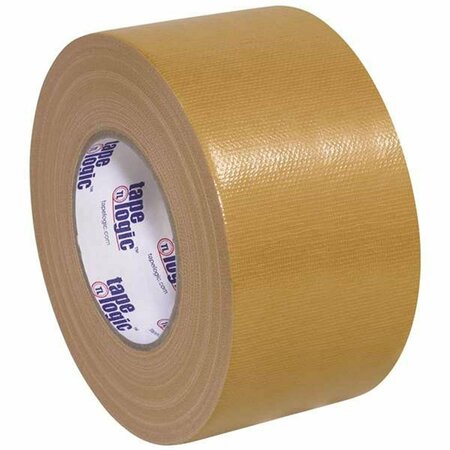 BOX PARTNERS Tape Logic  3 in. x 60 Yards Beige Tape Logic 10 mil Duct Tape, 16PK T988100BE